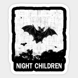 Night Children Sticker